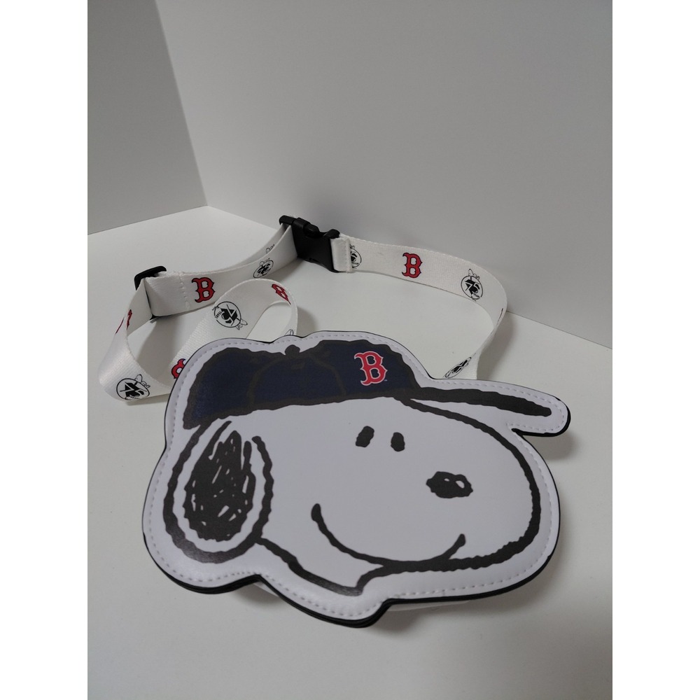 Boston Red Sox "SNOOPY" Fenway Park Special SGA Crossbody Pouch Bag Purseโ